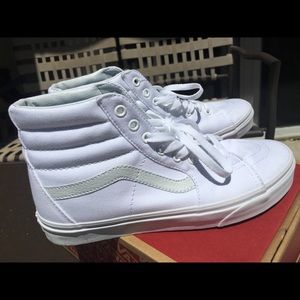 Vans Sk8 hi White Men’s: 8:5